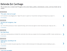 Tablet Screenshot of delendaestcarthago.blogspot.com