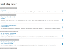 Tablet Screenshot of bestblognever.blogspot.com