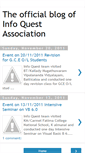 Mobile Screenshot of infoquestonline.blogspot.com
