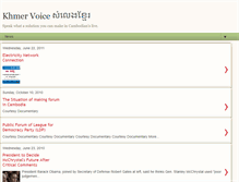Tablet Screenshot of khvoice.blogspot.com