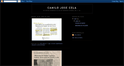 Desktop Screenshot of camilo-jose-cela.blogspot.com