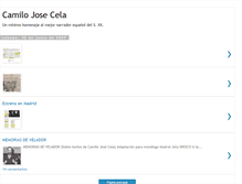 Tablet Screenshot of camilo-jose-cela.blogspot.com