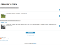 Tablet Screenshot of casiarquitectura.blogspot.com