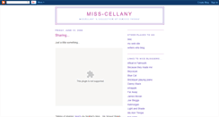 Desktop Screenshot of miss-cellany.blogspot.com