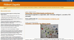 Desktop Screenshot of flobertzapata.blogspot.com