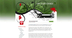 Desktop Screenshot of onevaincookie.blogspot.com