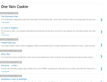 Tablet Screenshot of onevaincookie.blogspot.com
