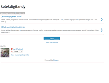 Tablet Screenshot of kolekdigitandy.blogspot.com