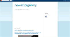 Desktop Screenshot of newactorgallery.blogspot.com