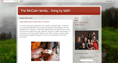 Desktop Screenshot of mccolms.blogspot.com