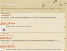 Tablet Screenshot of laforetdepinceaux.blogspot.com