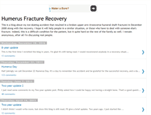 Tablet Screenshot of fracturedhumerus.blogspot.com