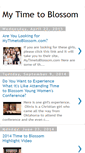 Mobile Screenshot of mytimetoblossom.blogspot.com