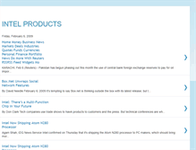 Tablet Screenshot of intelprouducts.blogspot.com
