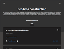 Tablet Screenshot of ecobrosconstruction.blogspot.com