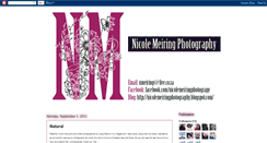 Desktop Screenshot of nicolemeiringphotography.blogspot.com