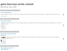 Tablet Screenshot of crack-serialkeys.blogspot.com