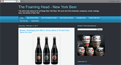 Desktop Screenshot of newyorkbeer.blogspot.com