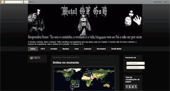 Desktop Screenshot of metalofgod.blogspot.com