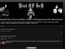 Tablet Screenshot of metalofgod.blogspot.com