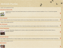 Tablet Screenshot of abriendopuertas1390.blogspot.com