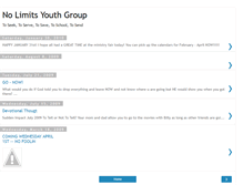Tablet Screenshot of nolimitsyouthgroup.blogspot.com