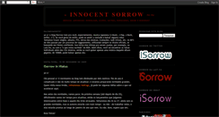 Desktop Screenshot of isorrow.blogspot.com