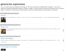 Tablet Screenshot of grupogeneracionespontanea.blogspot.com