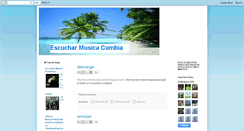 Desktop Screenshot of escucharmusicacumbia.blogspot.com