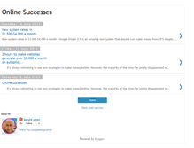 Tablet Screenshot of onlinesuccesses.blogspot.com