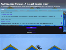 Tablet Screenshot of animpatientpatient.blogspot.com