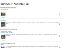 Tablet Screenshot of delhirunner.blogspot.com