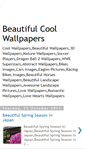 Mobile Screenshot of beautiful-coolwallpapers.blogspot.com
