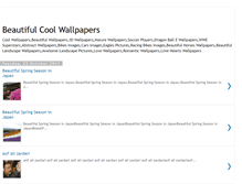 Tablet Screenshot of beautiful-coolwallpapers.blogspot.com