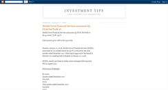 Desktop Screenshot of investment-tips1.blogspot.com