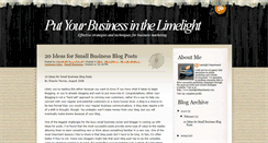 Desktop Screenshot of limelightdept.blogspot.com