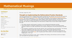 Desktop Screenshot of mathmusings.blogspot.com