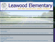 Tablet Screenshot of leawoodlions.blogspot.com