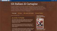 Desktop Screenshot of italianidicartagine.blogspot.com