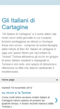 Mobile Screenshot of italianidicartagine.blogspot.com