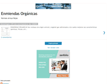 Tablet Screenshot of enmiendasorganicas.blogspot.com
