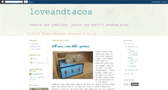 Desktop Screenshot of loveandtacos2012.blogspot.com