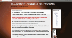 Desktop Screenshot of elarcangelcustodiodelfascismo.blogspot.com