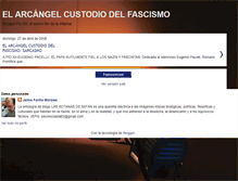Tablet Screenshot of elarcangelcustodiodelfascismo.blogspot.com