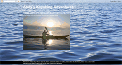 Desktop Screenshot of andyskayakingadventures.blogspot.com