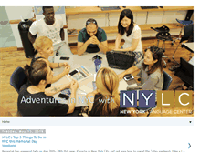 Tablet Screenshot of nylcblog.blogspot.com