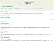Tablet Screenshot of klaus-l.blogspot.com
