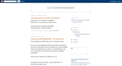 Desktop Screenshot of luckytobeborn.blogspot.com