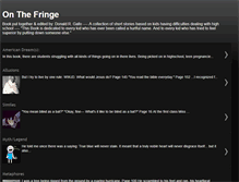 Tablet Screenshot of onthefringebook.blogspot.com