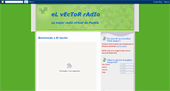 Desktop Screenshot of elvector-radio.blogspot.com